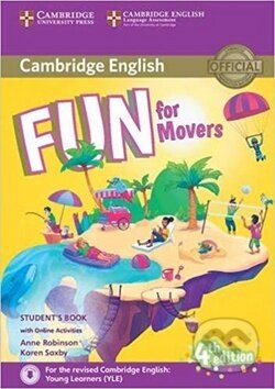 Kniha: Fun for Movers - Student´s Book (Cambridge University Press). Cambridge University Press, 2017 Kniha: Fun for Movers - Student´s Book (Cambridge University Press). Cambridge University Press, 2017