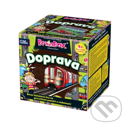 Spoločenská hra: V kocke! Doprava (Albi). Albi, 2019 Spoločenská hra: V kocke! Doprava (Albi). Albi, 2019
