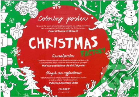 Kniha: Christmas Factory (Coloreo). Coloreo, 2017 Kniha: Christmas Factory (Coloreo). Coloreo, 2017