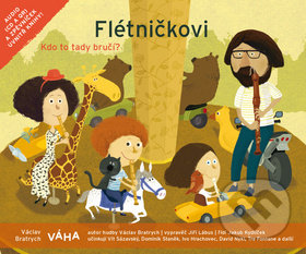 Kniha: Flétničkovi Kdo to tady bručí? (Václav Bratrych). Aladin, 2019 Kniha: Flétničkovi Kdo to tady bručí? (Václav Bratrych). Aladin, 2019