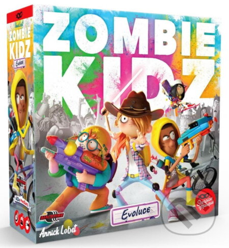 Společenská hra: Zombie Kidz: Evoluce (Annick Lobet). 3via, 2019 Společenská hra: Zombie Kidz: Evoluce (Annick Lobet). 3via, 2019