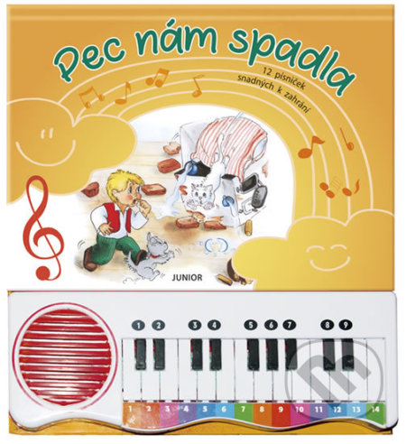 Kniha: Pec nám spadla (Junior). Junior, 2018 Kniha: Pec nám spadla (Junior). Junior, 2018