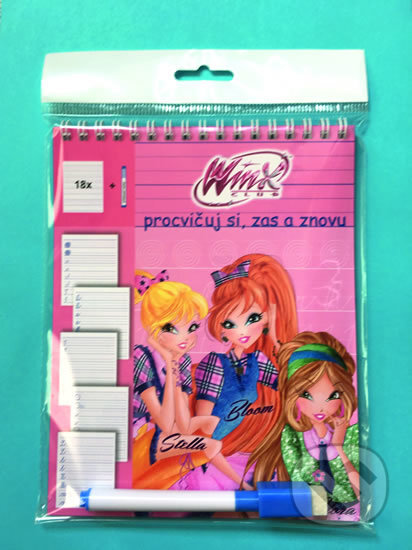 Winx Club - Stíratelné listy A5 s popisovačem – Procvičuj si, zas a znovu (Akim). Akim, 2018 Winx Club - Stíratelné listy A5 s popisovačem – Procvičuj si, zas a znovu (Akim). Akim, 2018