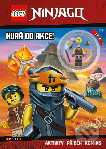 Kniha: LEGO NINJAGO: Hurá do akce! (CPRESS). CPRESS, 2019 Kniha: LEGO NINJAGO: Hurá do akce! (CPRESS). CPRESS, 2019