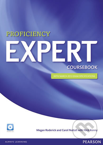 Kniha: Expert Proficiency (Megan Roderick). Pearson, 2013 Kniha: Expert Proficiency (Megan Roderick). Pearson, 2013