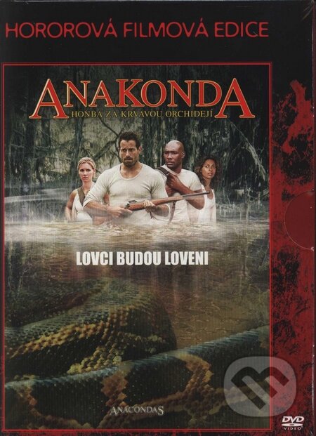 Film: Anakonda: Honba za krvavou orchideou - žánrová edícia (Dwight H. Little) (DVD). Bonton Film, 2004 Film: Anakonda: Honba za krvavou orchideou - žánrová edícia (Dwight H. Little) (DVD). Bonton Film, 2004