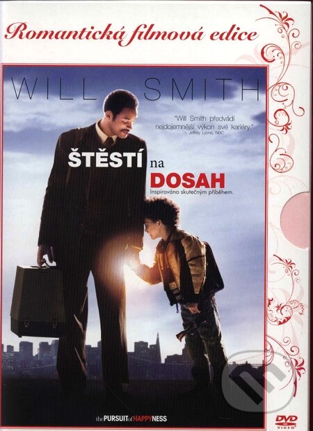 Film: Šťastie na dosah - žánrová edícia (Gabriele Muccino) (DVD). Bonton Film, 2006 Film: Šťastie na dosah - žánrová edícia (Gabriele Muccino) (DVD). Bonton Film, 2006