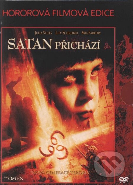 Film: Satan prichádza - žánrová edícia (Richard Donner a John Moore) (DVD). Bonton Film, 2006 Film: Satan prichádza - žánrová edícia (Richard Donner a John Moore) (DVD). Bonton Film, 2006