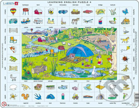 Learning English Puzzle 4 EN4, Larsen