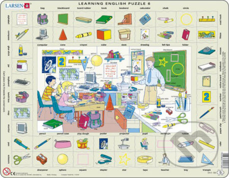 Puzzle: Learning English Puzzle 6 EN6 (Larsen). Larsen Puzzle: Learning English Puzzle 6 EN6 (Larsen). Larsen