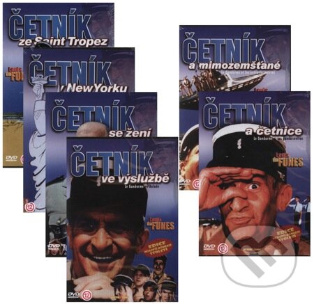 Film: Četník - kolekcia (6 DVD) (Jean Girault a Tony Aboyantz) (DVD). Film: Četník - kolekcia (6 DVD) (Jean Girault a Tony Aboyantz) (DVD).