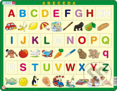 Puzzle: Abeceda LS8 (Larsen). Larsen Puzzle: Abeceda LS8 (Larsen). Larsen