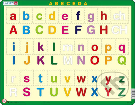 Puzzle: Abeceda LS14 (Larsen). Larsen Puzzle: Abeceda LS14 (Larsen). Larsen