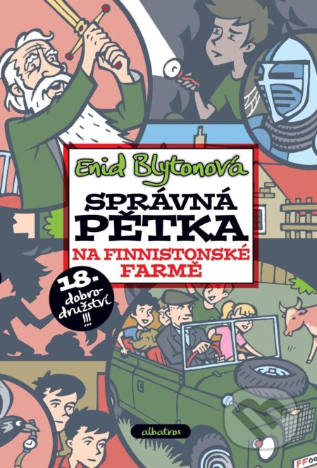 Kniha: Správná pětka na Finnistonské farmě (Enid Blyton). Albatros CZ, 2019 Kniha: Správná pětka na Finnistonské farmě (Enid Blyton). Albatros CZ, 2019