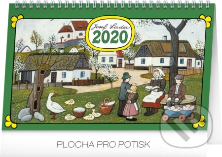 Stolní kalendář Tradice a zvyky 2020 - Josef Lada, Presco Group, 2019