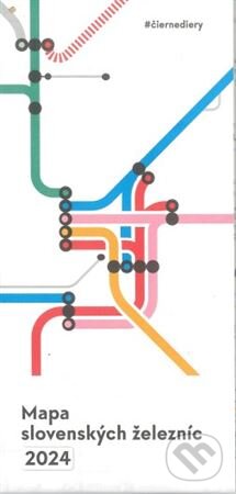Mapa slovenských železníc 2024 (Peter Šimko). Čierne diery, 2019 Mapa slovenských železníc 2024 (Peter Šimko). Čierne diery, 2019