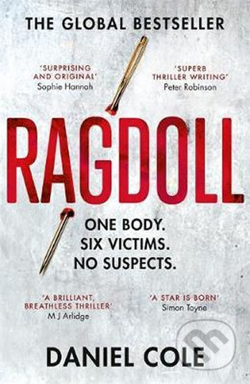 Kniha: Ragdoll (Daniel Cole). Bohemian Ventures, 2017 Kniha: Ragdoll (Daniel Cole). Bohemian Ventures, 2017