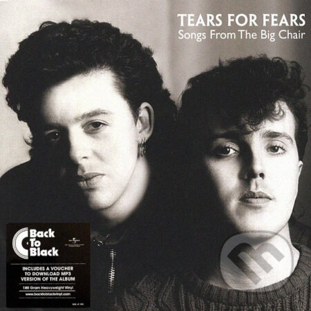 Hudobné CD: Tears For Fears: Songs From The Big Chair LP (Hudobné albumy). Hudobné albumy, 2014 Hudobné CD: Tears For Fears: Songs From The Big Chair LP (Hudobné albumy). Hudobné albumy, 2014