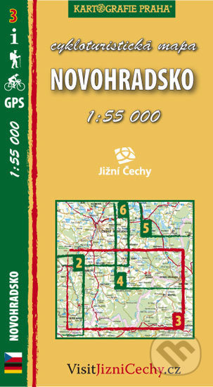 Novohradsko - cykloturistická mapa 1:55 000 (MCU). MCU, 2010 Novohradsko - cykloturistická mapa 1:55 000 (MCU). MCU, 2010