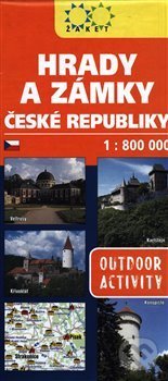 Hrady a zámky České republiky - 1:800 000 (Žaket). Žaket, 2017 Hrady a zámky České republiky - 1:800 000 (Žaket). Žaket, 2017