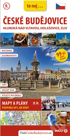 Kniha: České Budějovice - kapesní průvodce česky (Jan Eliášek). MCU, 2016 Kniha: České Budějovice - kapesní průvodce česky (Jan Eliášek). MCU, 2016