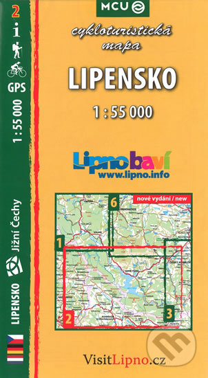Lipensko 1:55 000 (MCU). MCU, 2016 Lipensko 1:55 000 (MCU). MCU, 2016