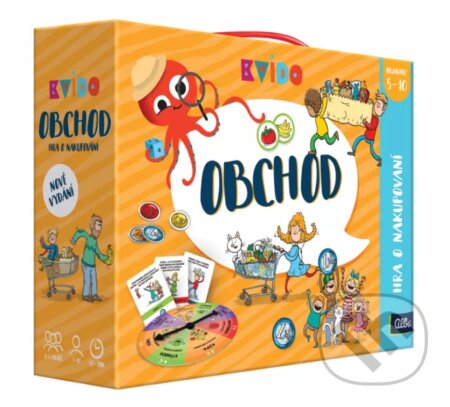 Spoločenská hra: Kvído Obchod (SK) (Albi). Albi, 2019 Spoločenská hra: Kvído Obchod (SK) (Albi). Albi, 2019