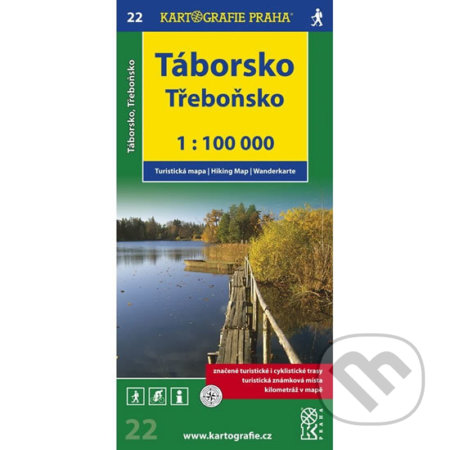 Třeboňsko 1:100 000 (Kartografie Praha). Kartografie Praha, 2018 Třeboňsko 1:100 000 (Kartografie Praha). Kartografie Praha, 2018