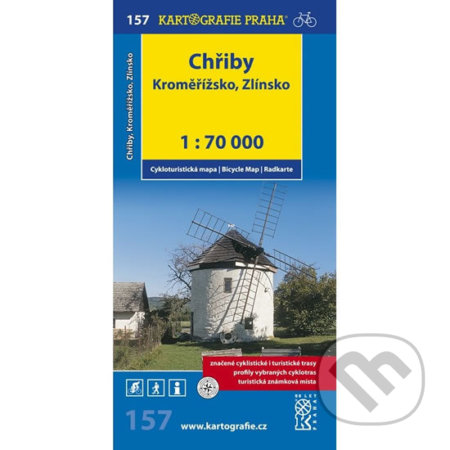Chřiby, Kroměřížsko, Zlínsko 1:70 000 (Kartografie Praha). Kartografie Praha, 2009 Chřiby, Kroměřížsko, Zlínsko 1:70 000 (Kartografie Praha). Kartografie Praha, 2009