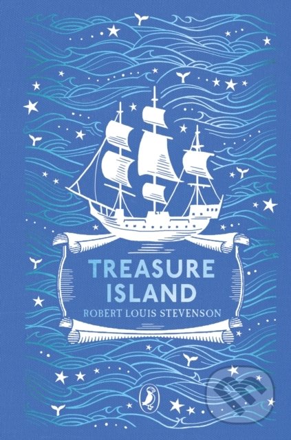 Kniha: Treasure Island (Robert Louis Stevenson). Puffin Books, 2019 Kniha: Treasure Island (Robert Louis Stevenson). Puffin Books, 2019