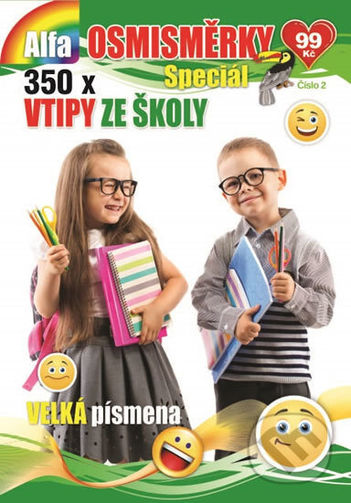 Kniha: Osmisměrky speciál: Vtipy ze školy (Alfasoft). Alfasoft, 2018 Kniha: Osmisměrky speciál: Vtipy ze školy (Alfasoft). Alfasoft, 2018