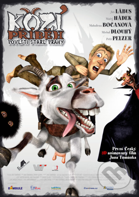 Film: Kozí príbeh - Povesti starej Prahy (Jan Tománek) (DVD). Bonton Film, 2009 Film: Kozí príbeh - Povesti starej Prahy (Jan Tománek) (DVD). Bonton Film, 2009