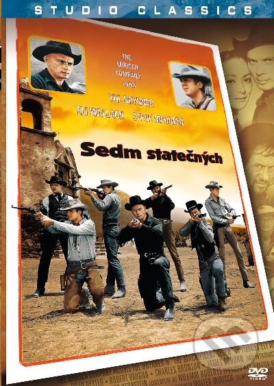 Film: Sedem statočných (John Sturges) (DVD). Bonton Film, 1960 Film: Sedem statočných (John Sturges) (DVD). Bonton Film, 1960