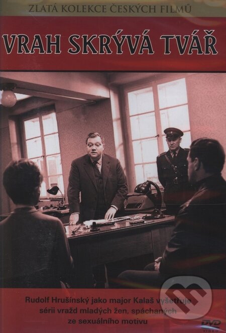 Film: Vrah skrýva tvár (Petr Schulhoff) (DVD). Bonton Film, 1966 Film: Vrah skrýva tvár (Petr Schulhoff) (DVD). Bonton Film, 1966