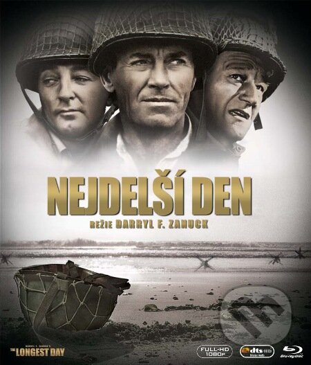 Film: Najdlhší deň (Bernhard Wicki, Darryl F. Zanuck a Ken Annakin) (Blu-ray). Bonton Film, 1962 Film: Najdlhší deň (Bernhard Wicki, Darryl F. Zanuck a Ken Annakin) (Blu-ray). Bonton Film, 1962