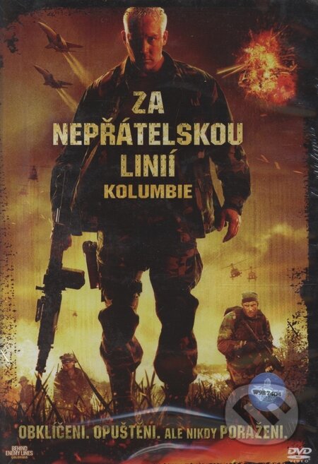 Film: Za nepriateľskou líniou 3: Kolumbia (Tim Matheson) (DVD). Bonton Film, 2008 Film: Za nepriateľskou líniou 3: Kolumbia (Tim Matheson) (DVD). Bonton Film, 2008
