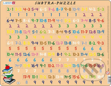 Puzzle: Subtra Odčítanie AR7 (Larsen). Larsen Puzzle: Subtra Odčítanie AR7 (Larsen). Larsen