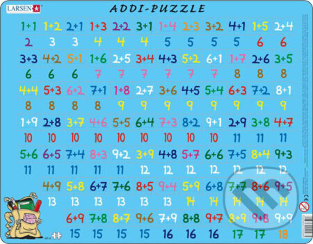 Puzzle: Addi Sčítanie AR8 (Larsen). Larsen Puzzle: Addi Sčítanie AR8 (Larsen). Larsen
