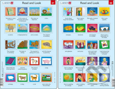 Puzzle: Read and Look 21-30 (set) (Larsen). Larsen Puzzle: Read and Look 21-30 (set) (Larsen). Larsen