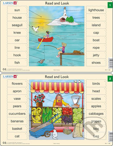 Puzzle: Read and Look 1-10 (set) (Larsen). Larsen Puzzle: Read and Look 1-10 (set) (Larsen). Larsen