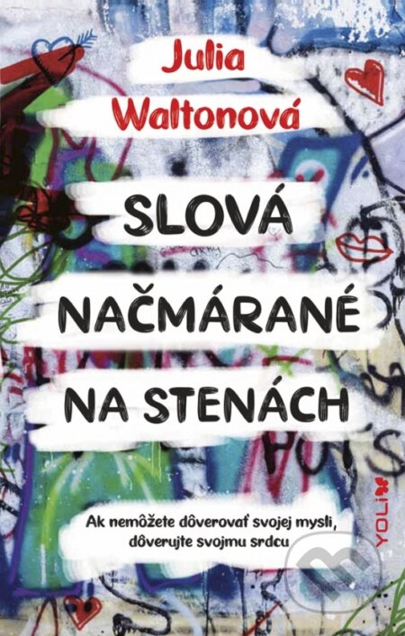 Kniha: Slová načmárané na stenách (Julia Walton). YOLi, 2019 Kniha: Slová načmárané na stenách (Julia Walton). YOLi, 2019