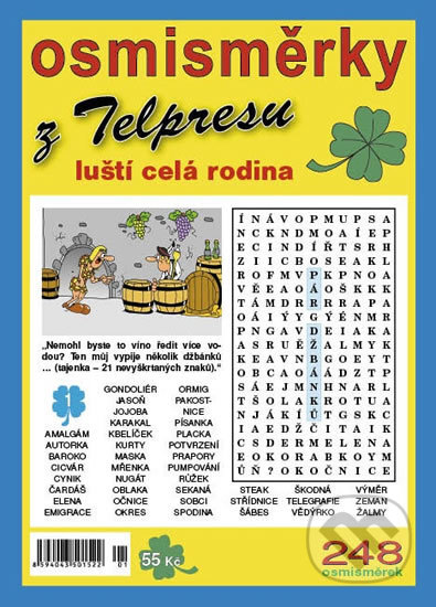 Kniha: Osmisměrky z Telpresu luští celá rodina 2/2017 (Pavel Mazáč). Telpres, 2017 Kniha: Osmisměrky z Telpresu luští celá rodina 2/2017 (Pavel Mazáč). Telpres, 2017