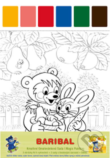 Kniha: Baribal: Kreativní omalovánková sada Magic Painting (Kateřina Miler). Akim, 2019 Kniha: Baribal: Kreativní omalovánková sada Magic Painting (Kateřina Miler). Akim, 2019
