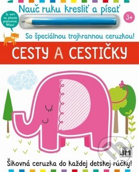 Kniha: Nauč ruku kresliť a písať: Cesty a cestičky (Jiří Models). Jiří Models, 2019 Kniha: Nauč ruku kresliť a písať: Cesty a cestičky (Jiří Models). Jiří Models, 2019