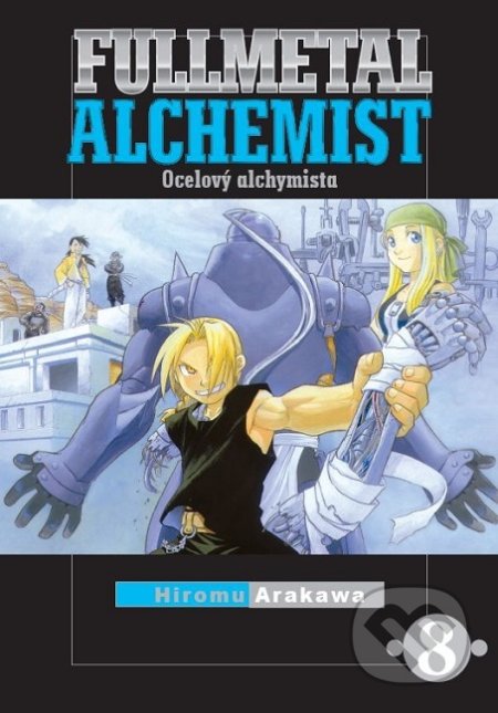 Kniha: Ocelový alchymista 8 (Hiromu Arakawa). Crew, 2019 Kniha: Ocelový alchymista 8 (Hiromu Arakawa). Crew, 2019