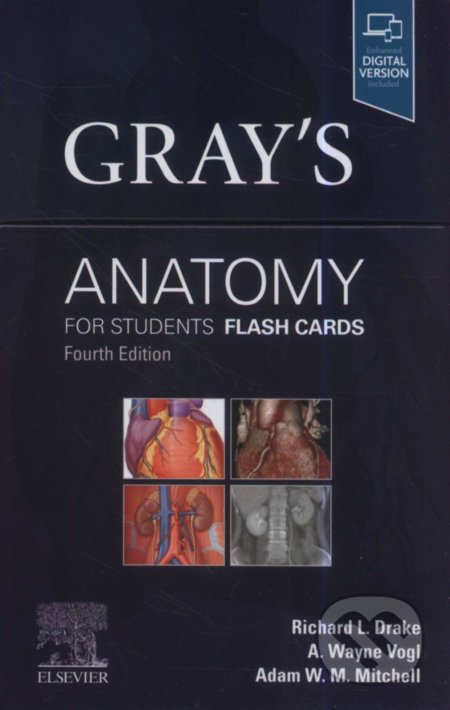 Kniha: Gray's Anatomy for Students - Flash Card (Richard L. Drake a kolektív). Elsevier Science, 2019 Kniha: Gray's Anatomy for Students - Flash Card (Richard L. Drake a kolektív). Elsevier Science, 2019