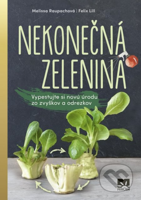 Kniha: Nekonečná zelenina (Felix Lill a Melissa Raupach). Príroda, 2019 Kniha: Nekonečná zelenina (Felix Lill a Melissa Raupach). Príroda, 2019