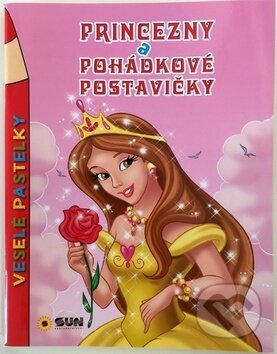 Kniha: Veselé pastelky: Princezny a pohádkové postavičky (SUN). SUN, 2018 Kniha: Veselé pastelky: Princezny a pohádkové postavičky (SUN). SUN, 2018