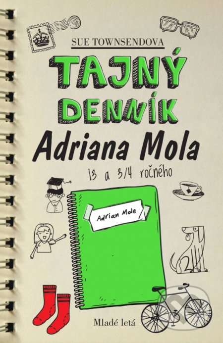 Kniha: Tajný denník Adriana Mola 13 a 3/4 ročného (Sue Townsend). SPN - Mladé letá, 2019 Kniha: Tajný denník Adriana Mola 13 a 3/4 ročného (Sue Townsend). SPN - Mladé letá, 2019