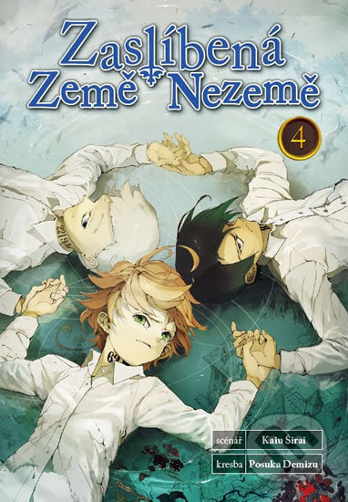 Kniha: Zaslíbená Země Nezemě 4 (Kaiu Širai). Crew, 2019 Kniha: Zaslíbená Země Nezemě 4 (Kaiu Širai). Crew, 2019